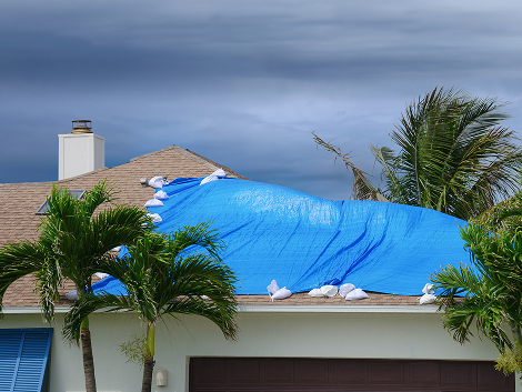 roof damage
